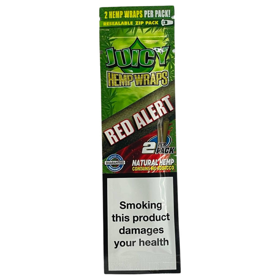 Juicy Hemp Wraps Strawberry Fields Red Alert