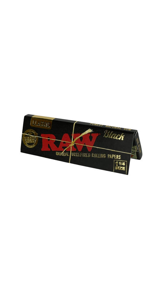 RAW BLACK Classic papers 1 1/4