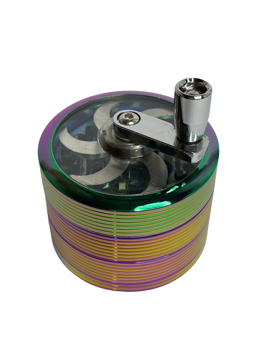 Rainbow 4 piece crank 63mm metal grinder