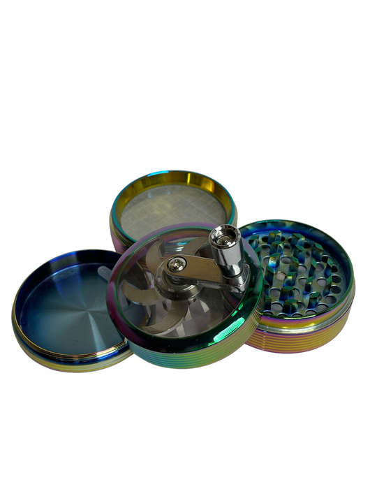 Rainbow 4 piece crank 63mm metal grinder