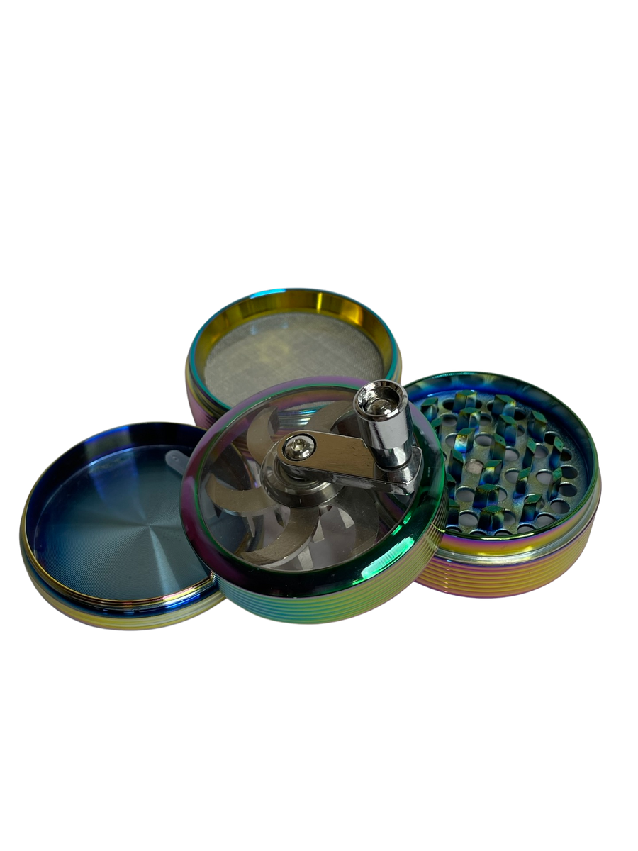 Rainbow 4 piece crank 63mm metal grinder