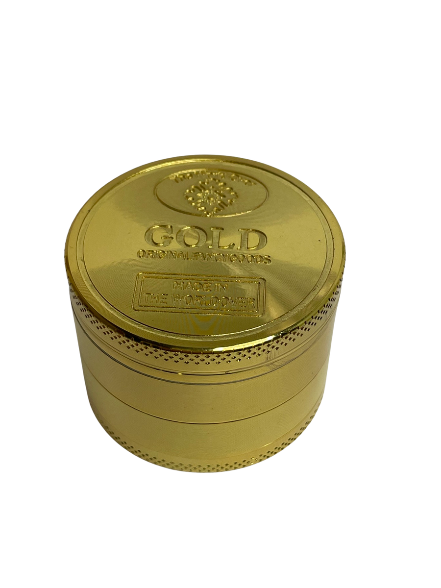 gold bar 50mm 4 piece grinder