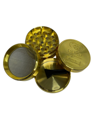 gold bar 50mm 4 piece grinder